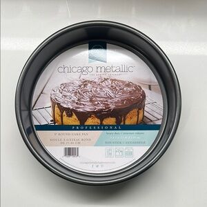 Professional Non-Stick Round Cake Pan - Gray